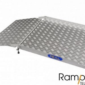 Rampa plegable en 2 partes para acceso en terraza