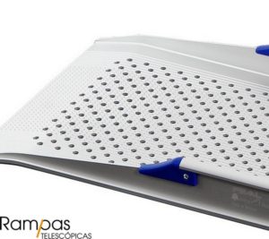 lengüeta de rampas doble vía sin bordes para uso de todo tipo de sillas de ruedas