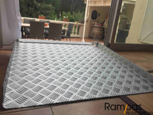 rampas plegables salva correderas de ventanales
