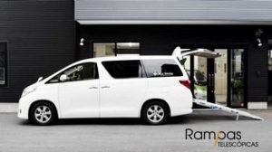 rampa instalable FEAL para furgoneta