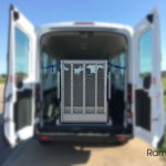 Rampa plegable en 2 partes para vehículos de transporte de PMR