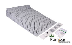 rampas kit 005 con accesorios para silla de ruedas